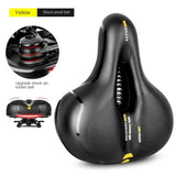 Ergonomic Bicycle Saddle  Hollow Core Shock Absorbing Design - Product example