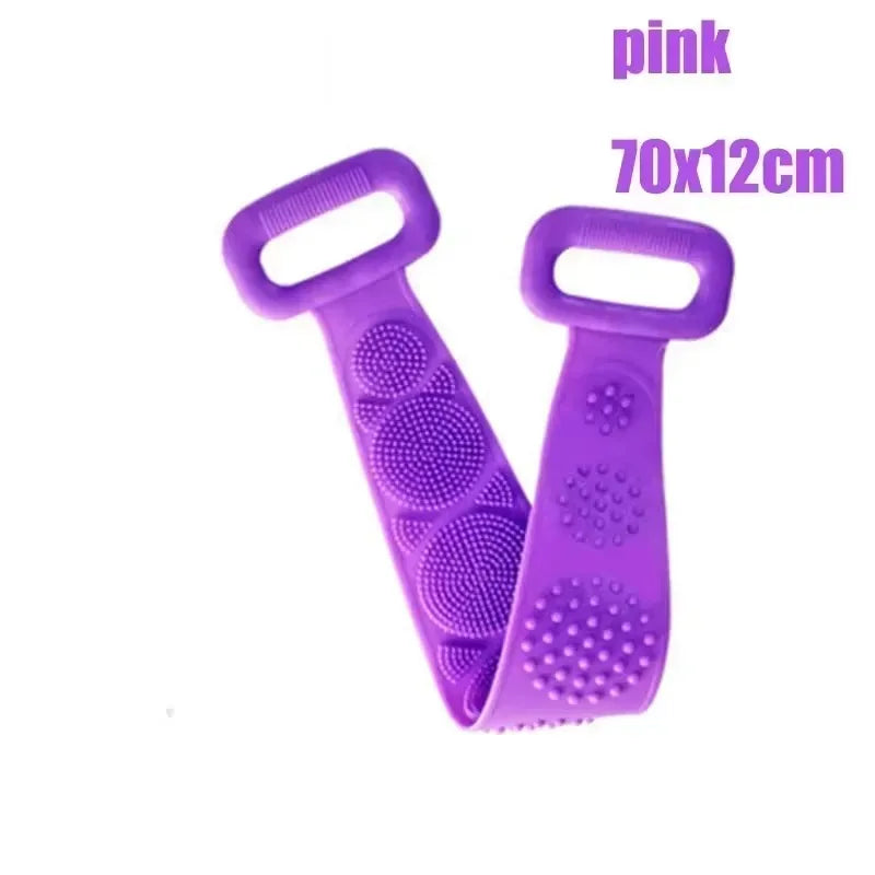 Silicone Bath Scrubber  Dual-Purpose Massage  Exfoliation Mat - Product detail 18