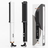 Ceramic Hair Straightener  2-in-1 Styling Tool with Temperature Control - Product showcase