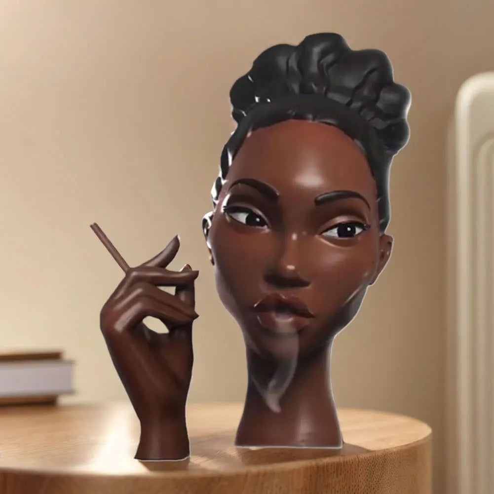 Modern Sculptural Incense Holder  Contemporary Art Resin Design - Product detail 8