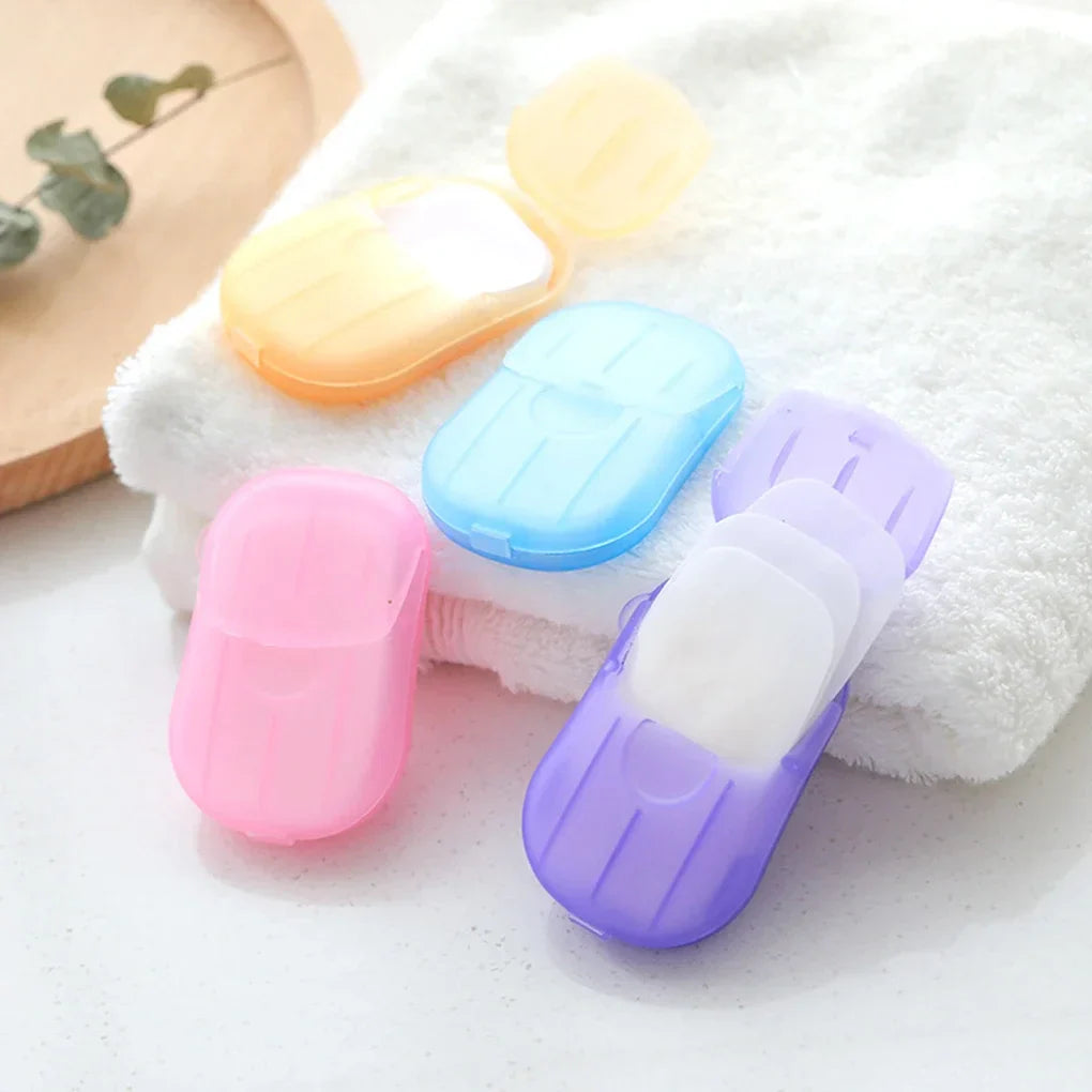 Portable Soap Sheets  Travel-Size Paper Soap Dispenser - Product detail 8