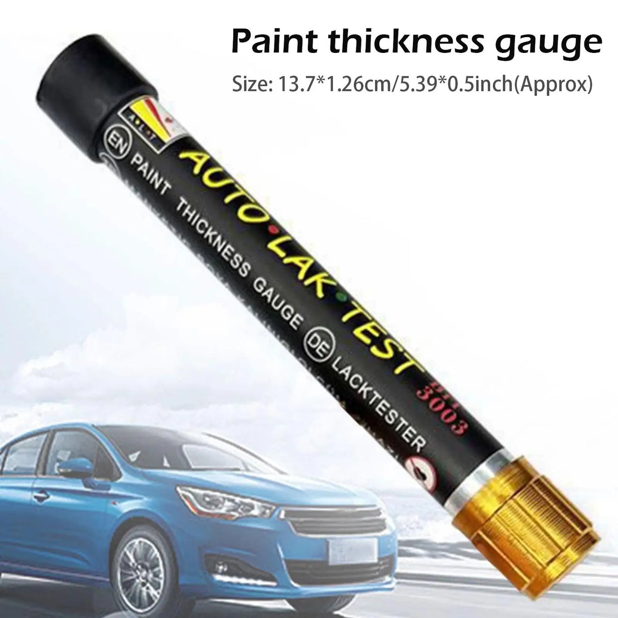Professional Paint Thickness Gauge  Magnetic Tip 20 Micron Precision - Product example