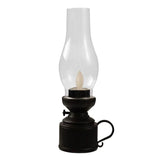 Vintage LED Lantern  Glass Hurricane Rustic Design - Product detail 6