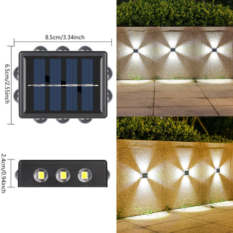 Solar Wall Light  Smart Outdoor LED Sensor - Product detail 13