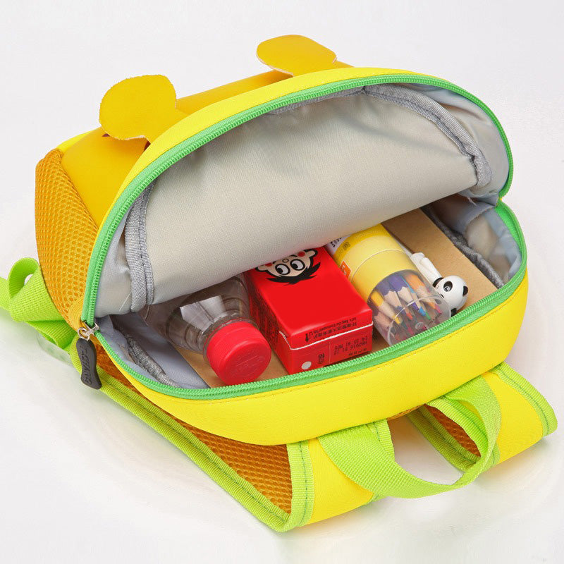 Kids Animal Backpack  Cheerful Giraffe Design - Detailed view