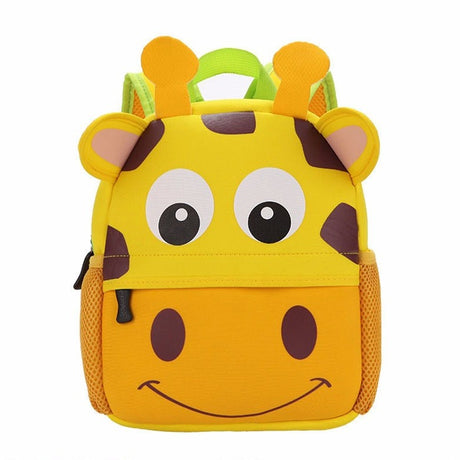 Kids Animal Backpack  Cheerful Giraffe Design - Product showcase