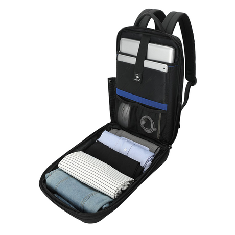 Anti-Theft Laptop Backpack  Expandable Hard Shell Design - Detailed view