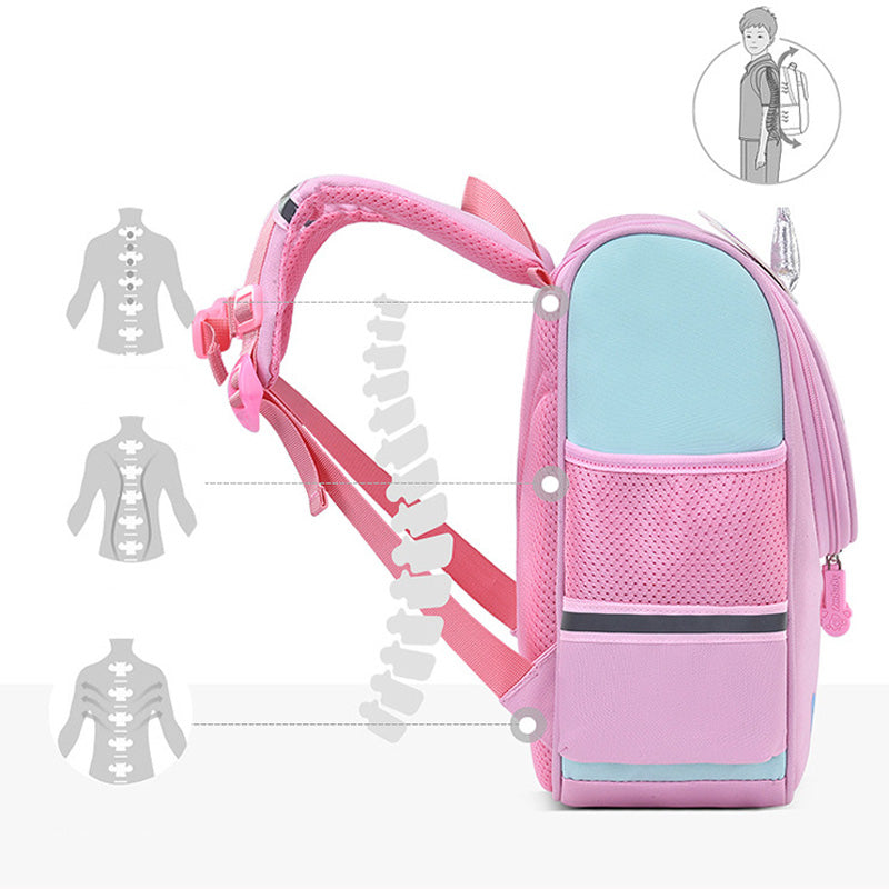 Kids Unicorn Backpack  Rainbow Design With Glitter Accents - Product example