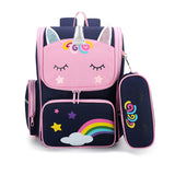 Kids Unicorn School Backpack  Rainbow Design With Matching Pencil Case - Product detail 6