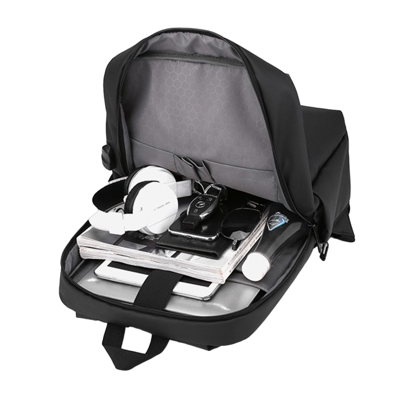 Professional Laptop Backpack  Minimalist Design 15-Inch - Detailed view
