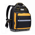 Professional Tool Backpack  Heavy-Duty Base With Reflective Strip - Product showcase
