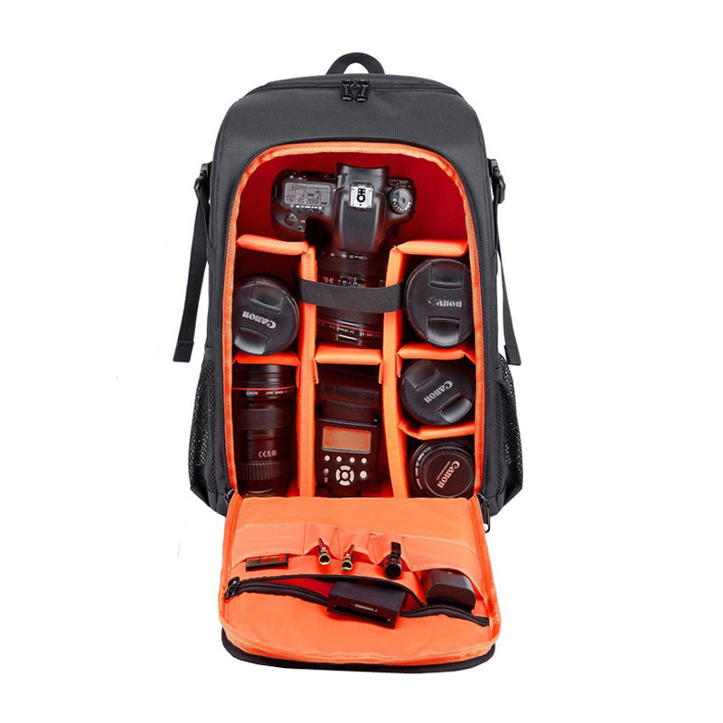 Professional Camera Backpack  Large Capacity with Tripod Strap - Detailed view