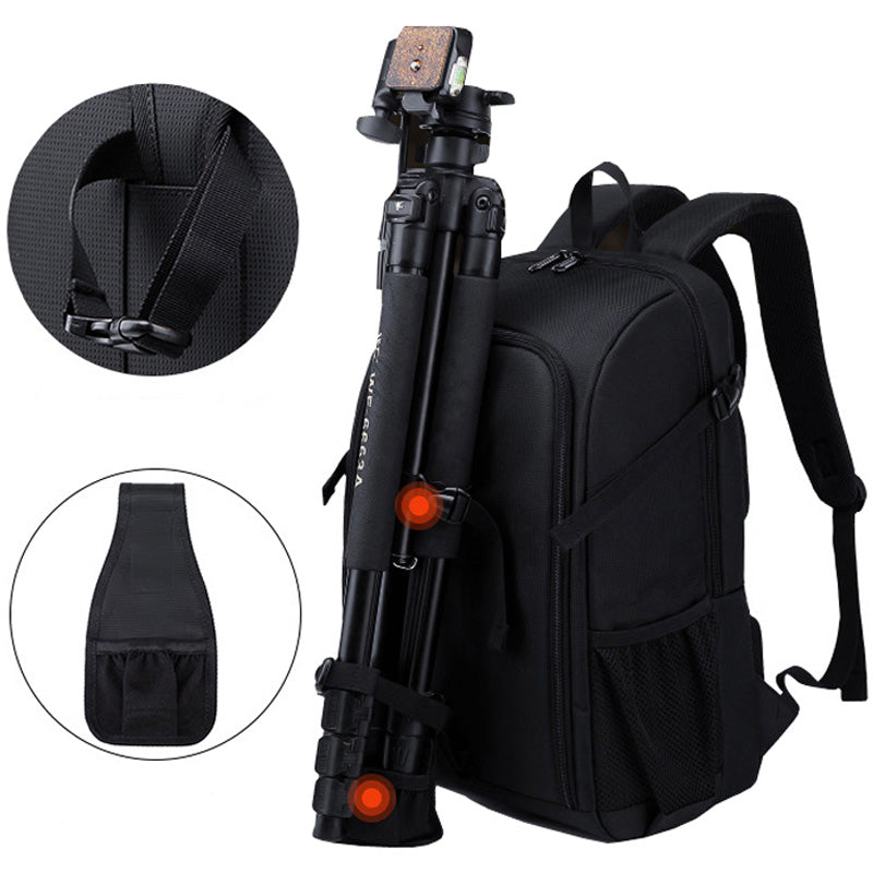Professional Camera Backpack  Large Capacity with Tripod Strap - Product detail 4
