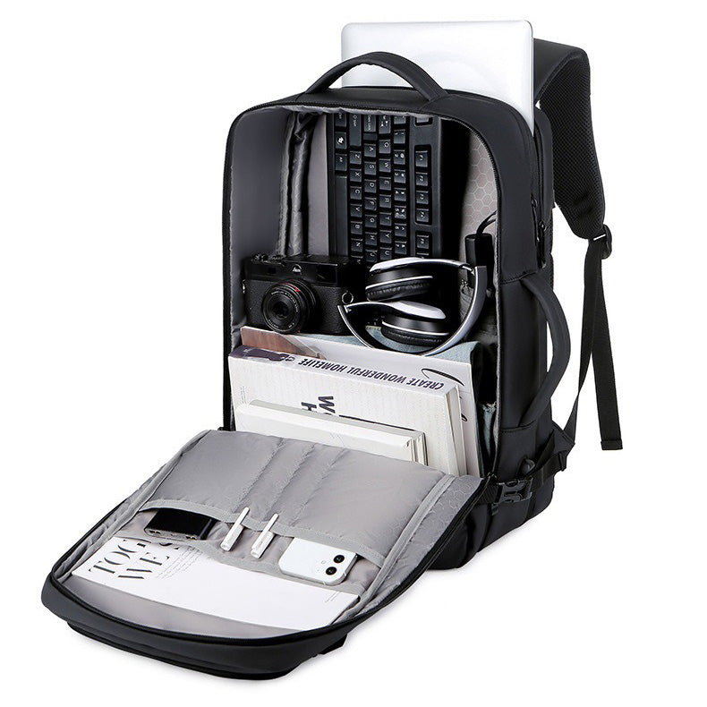 Professional Travel Backpack  40L Expandable Laptop Compartment - Detailed view