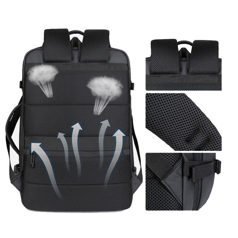 Professional Travel Backpack  40L Expandable Laptop Compartment - Product example
