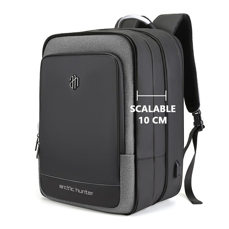 Expandable Travel Backpack  40L Anti-Theft USB Design - Product showcase