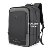 Expandable Travel Backpack  40L Anti-Theft USB Design - Product showcase