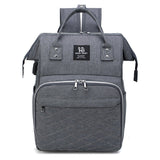 Modern Diaper Backpack  Quilted Design With Multiple Storage - Product example