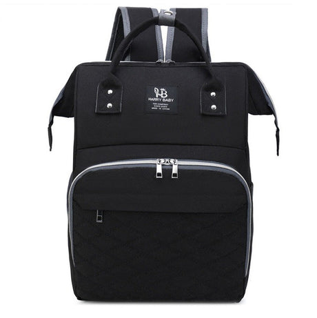 Modern Diaper Backpack  Quilted Design With Multiple Storage - Product detail 5