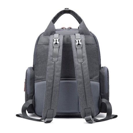Quilted Diaper Backpack  Multi-Storage Travel Design - Product detail 5