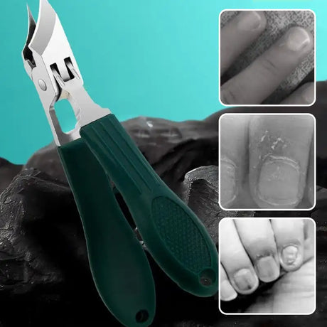 Professional Nail Care Set  Slant Edge Clipper With Glass File - Product showcase