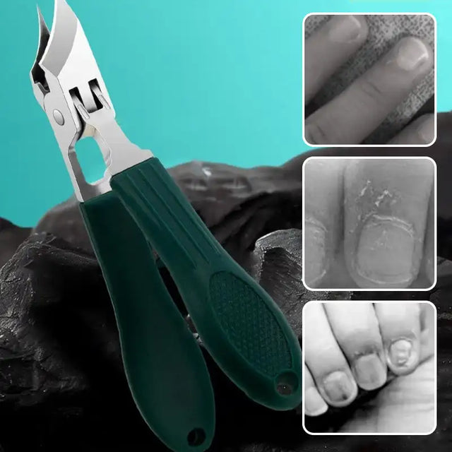 Professional Nail Care Set  Slant Edge Clipper With Glass File - Product showcase