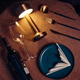 Modern Table Lamp  Brushed Gold LED Design - Product detail 6