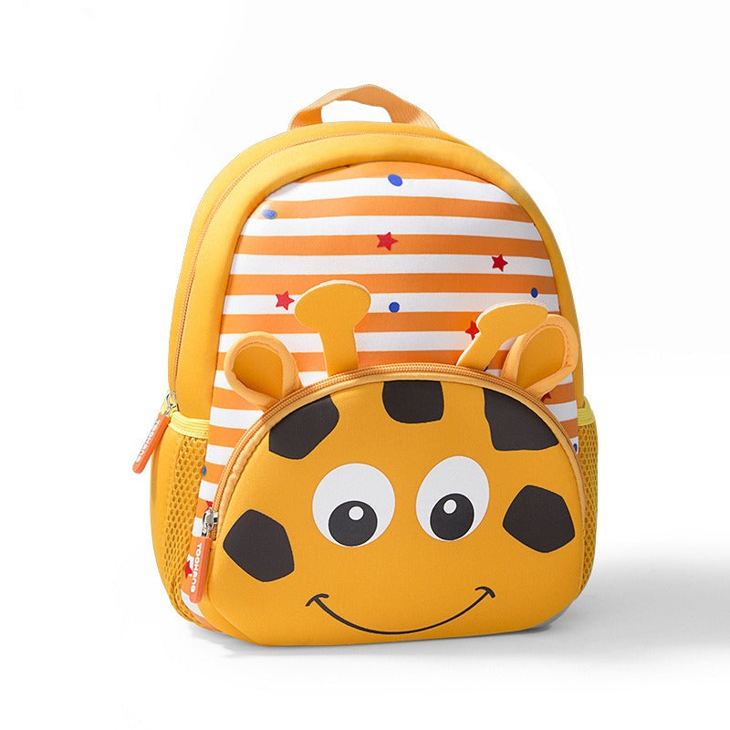 Kids Whale Backpack  Nautical Striped Design With Stars - Detailed view