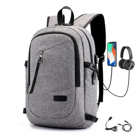 Smart Travel Backpack  USB Charging Port  Anti-Theft Design - Product showcase