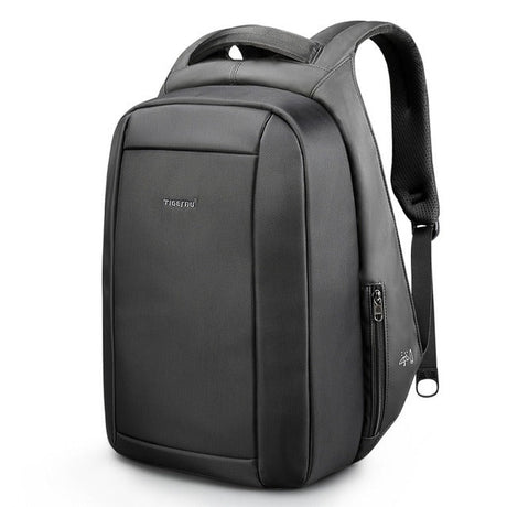 Anti-Theft Laptop Backpack  Professional 156 Inch Leather-Look Design - Product showcase