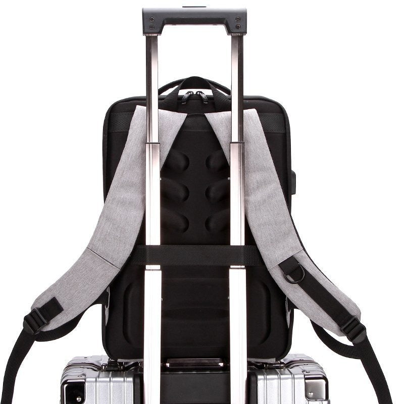 Anti-Theft Laptop Backpack  Hardshell Protection With USB Port - Product detail 5