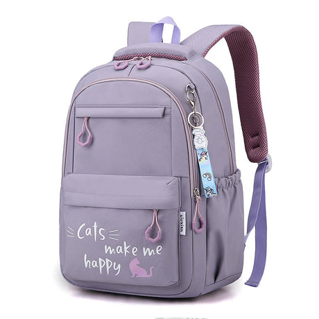 Kawaii School Backpack  Cat Design With Multiple Compartments - Product detail 7