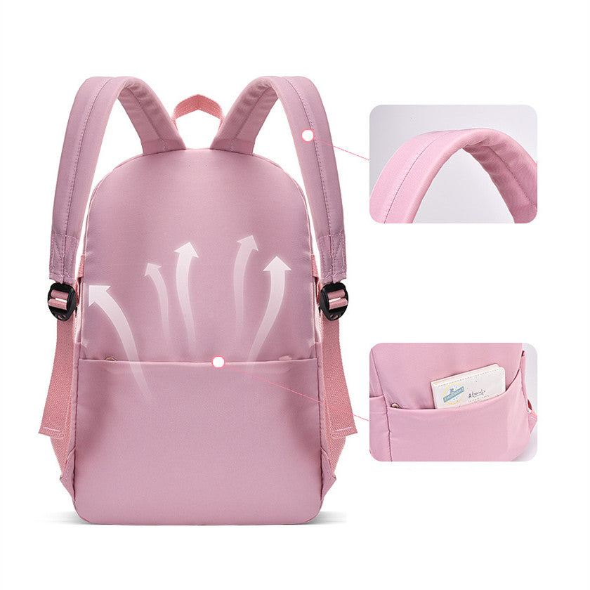 Modern School Backpack  Multi-Pocket Design With Front Storage - Product example