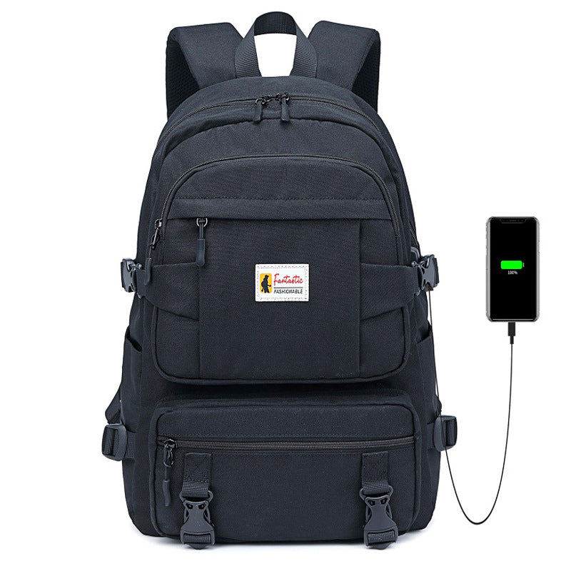 Smart School Backpack  USB Charging Port  Water Resistant Design - Product detail 5