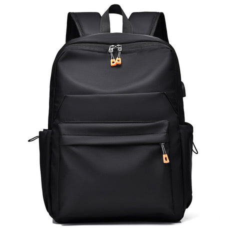 Classic School Backpack  Minimalist Design With USB Port - Product showcase
