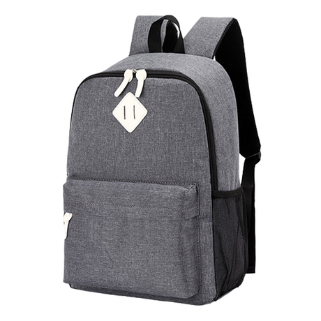 Canvas School Backpack  Modern Minimalist Design - Product showcase