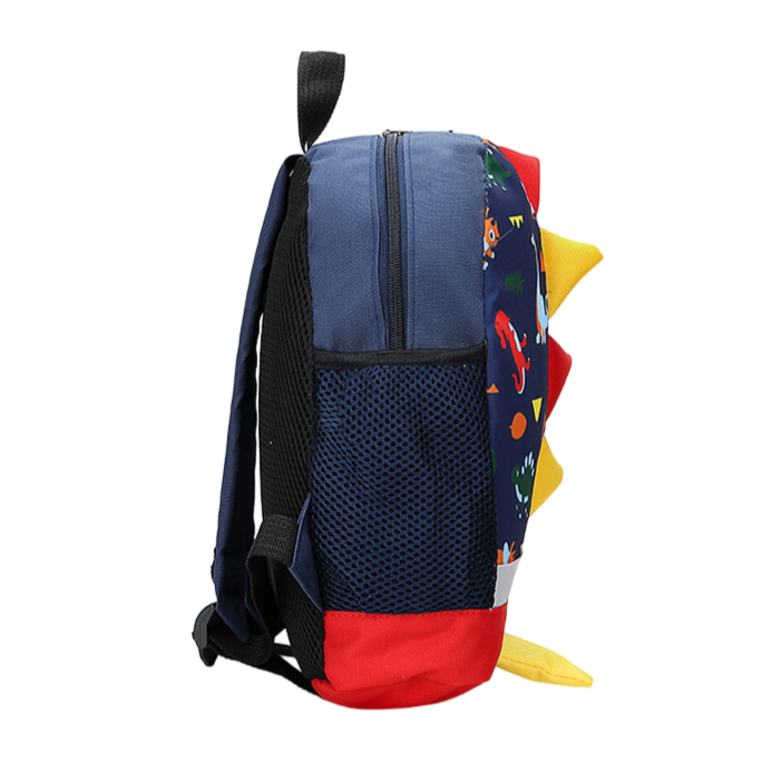 Kids Dinosaur Backpack  3D Tail Design With Fun Pattern - Product example