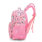 Kids Unicorn Backpack  Pink Fantasy Pattern With Inspirational Message - Product example