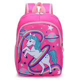 Kids Unicorn Backpack  Rainbow Space Adventure Design - Product detail 4