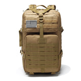 Tactical Military Backpack  50L MOLLE System Rucksack - Detailed view