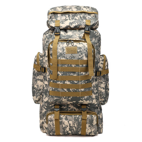 Military Hiking Backpack  75L Tactical Rucksack with MOLLE System - Product showcase