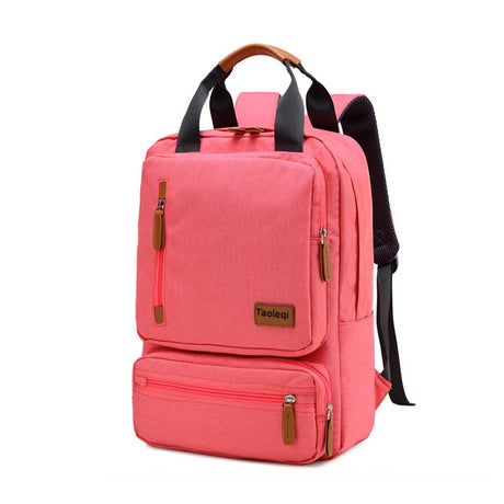 Professional Laptop Backpack  Multi-Compartment Design With Leather Trim - Product detail 7