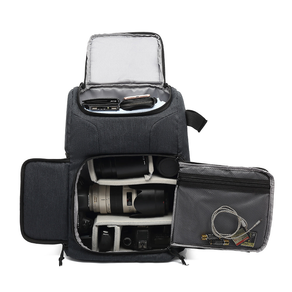 Professional Camera Backpack  Multi-Compartment Travel Design - Product detail 4