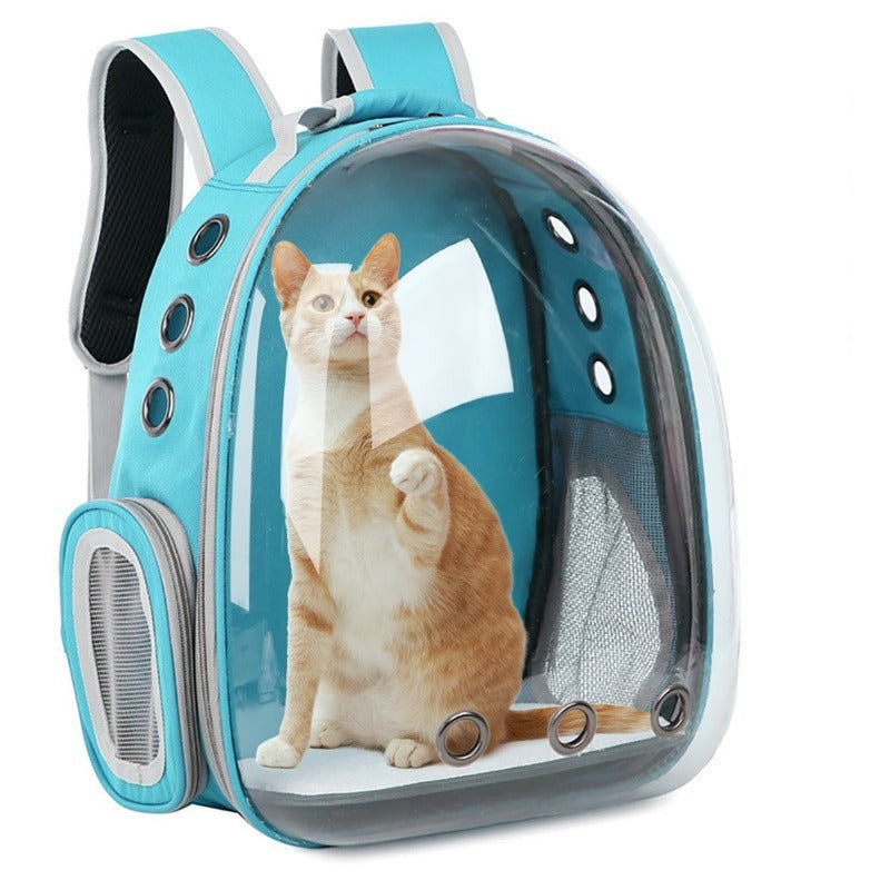 Pet Carrier Backpack  Clear View Space Capsule Design - Detailed view