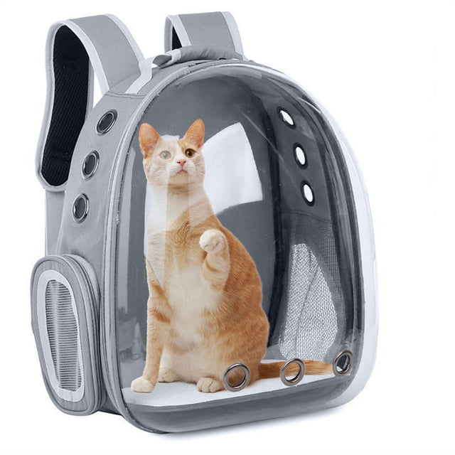Pet Carrier Backpack  Clear View Space Capsule Design - Product showcase