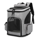 Pet Travel Backpack  Expandable Mesh Carrier For Cats  Dogs - Product showcase