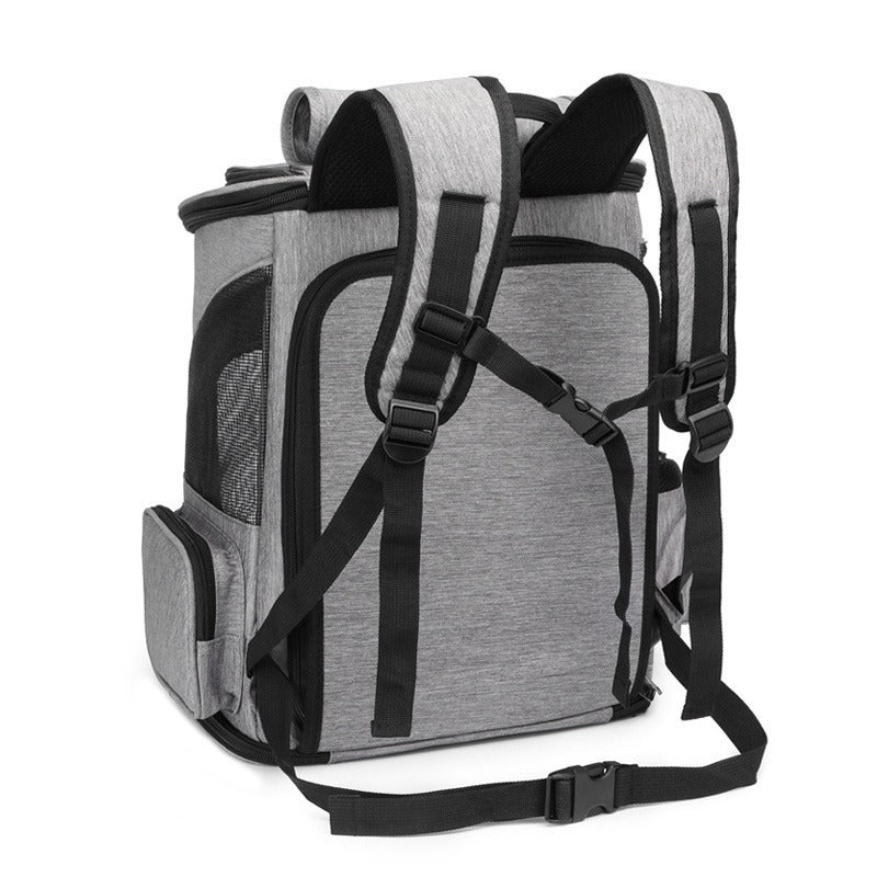 Pet Travel Backpack  Expandable Mesh Carrier For Cats  Dogs - Product detail 5