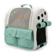 Pet Travel Backpack  Foldable Carrier With Ventilation Mesh - Product showcase