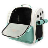 Pet Travel Backpack  Foldable Carrier With Ventilation Mesh - Detailed view