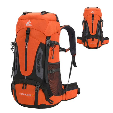 Hiking Backpack 60L  Ergonomic Mountain Trekking Design - Product detail 4